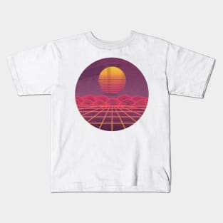 Neon Landscape Kids T-Shirt